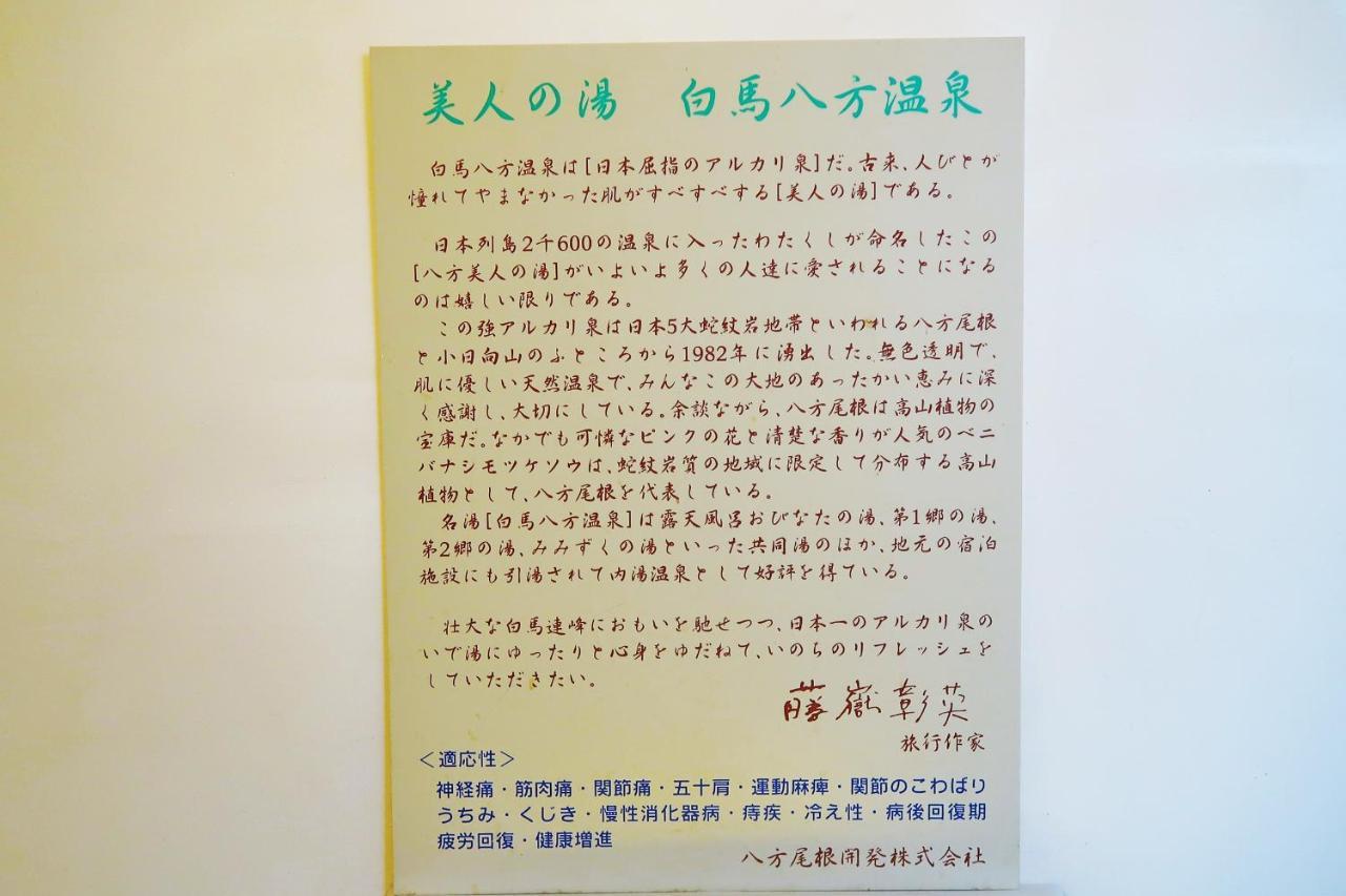 旅館furuya Hakuba Zewnętrze zdjęcie